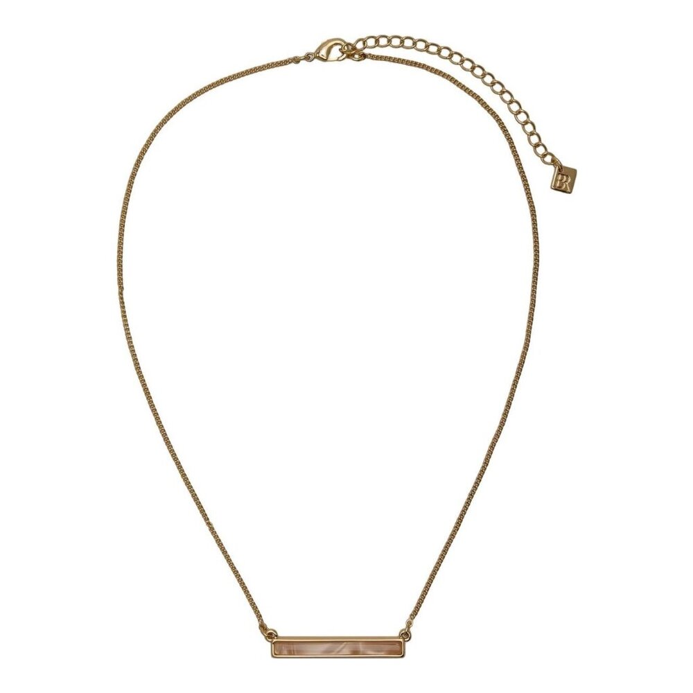 Banana Republic Parisian Summer Mother of Pearl Bar Necklace/NWT